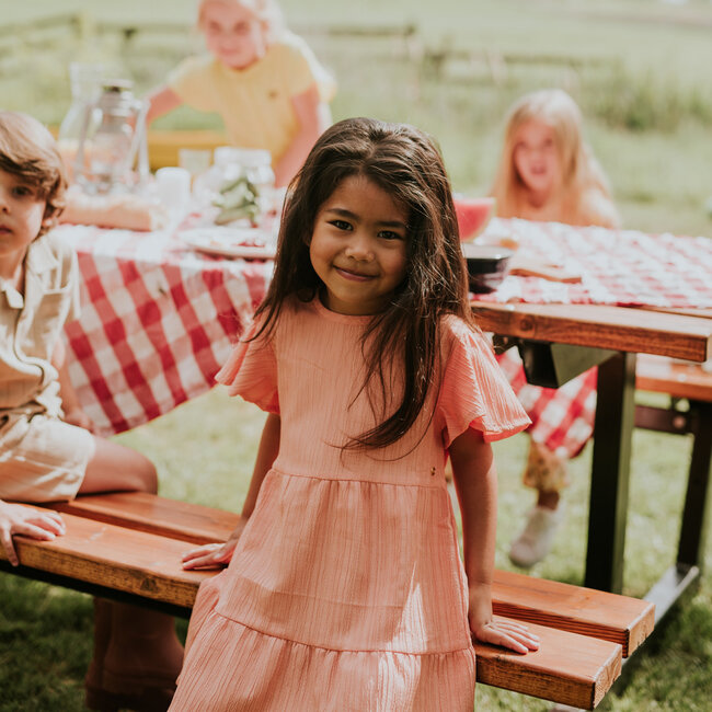 Koko Noko dress ss blushed terra