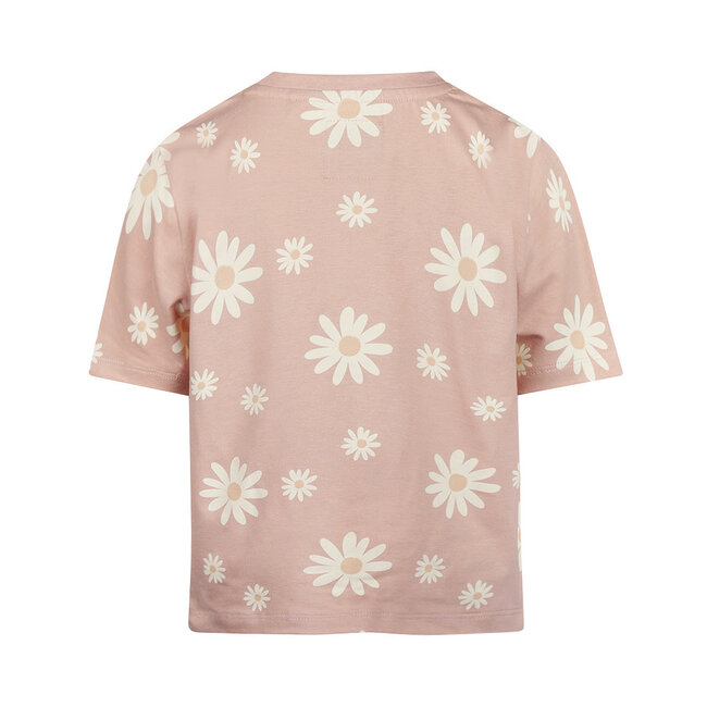 Koko Noko t-shirt loose fit smokey pink