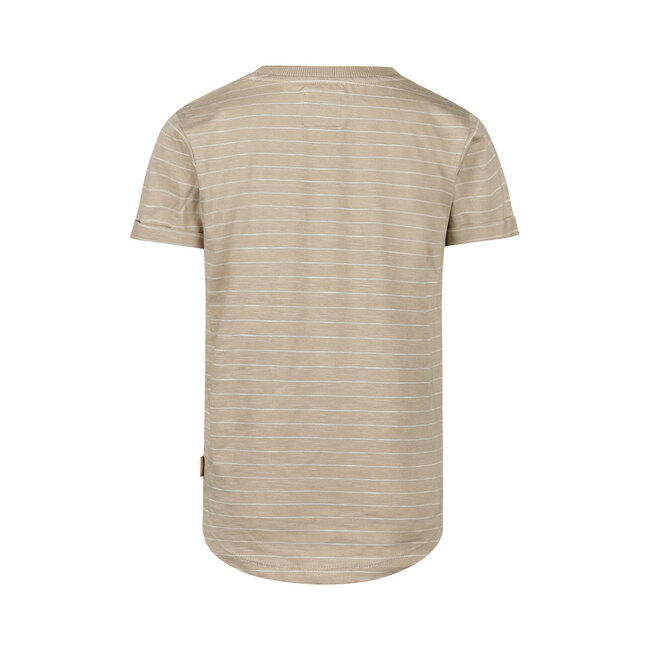 Koko Noko t-shirt long back sand