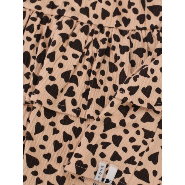 Looxs little crinckle skirt wild hearts