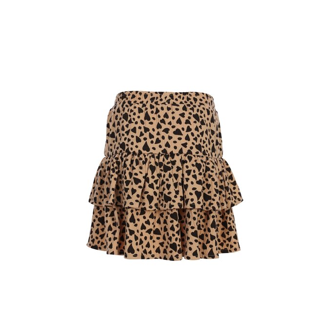 Looxs little crinckle skirt wild hearts