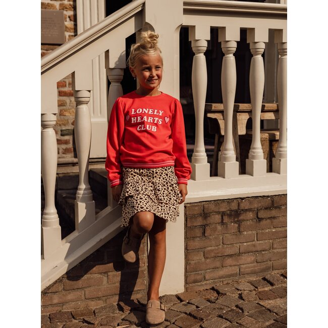 Looxs little crinckle skirt wild hearts