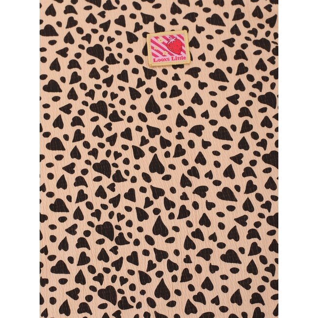 Looxs little crinckle t-shirt ss wild hearts