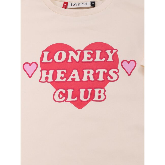 Looxs little t-shirt ss creamy