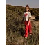 Looxs little sporty sweat pants poppy red
