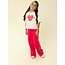 Looxs little sporty sweat pants poppy red