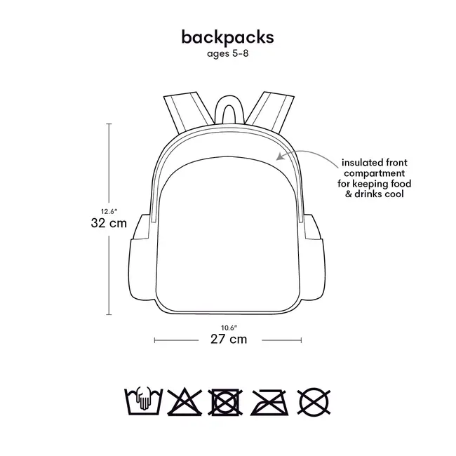 A Little Lovely Company Rugzak Voertuigen