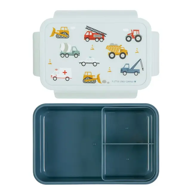 A Little Lovely Company Bento lunchbox Voertuigen