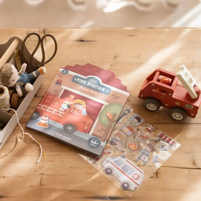 Little Dutch Herbruikbare Stickers Jim