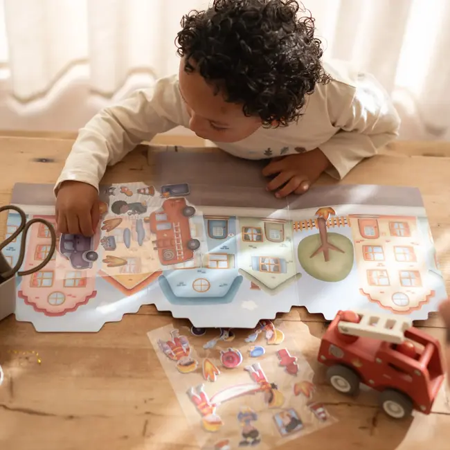 Little Dutch Herbruikbare Stickers Jim