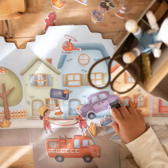 Little Dutch Herbruikbare Stickers Jim