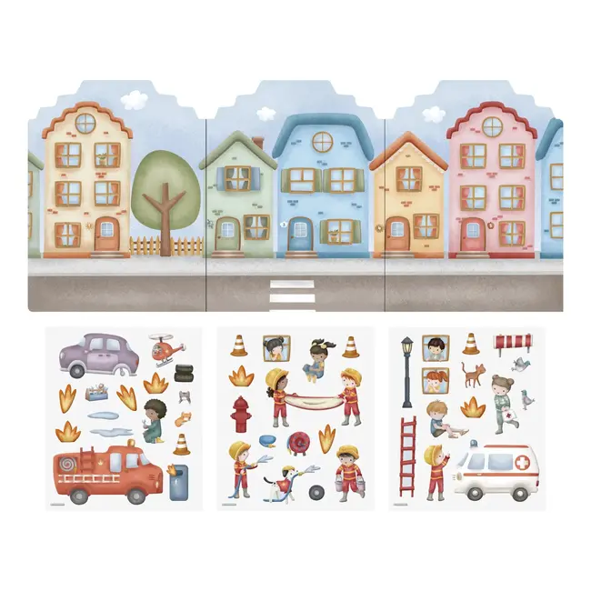 Little Dutch Herbruikbare Stickers Jim