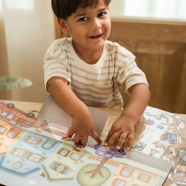 Little Dutch Herbruikbare Stickers Jim