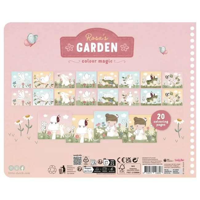 Little Dutch Kleurboek Rosa