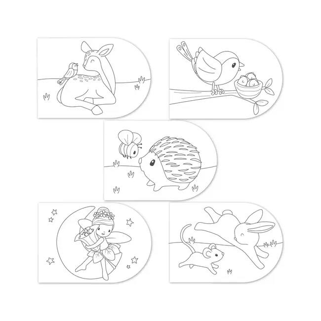 Little Dutch Verfboek Fairy Garden