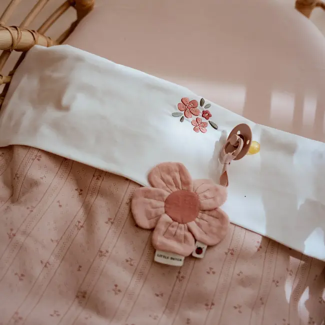 Little Dutch Speendoekje Roze bloem Fairy garden