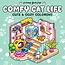 Cute & cozy kleurboek - Comfy cat life  72 pag