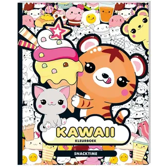 Kawaii kleurboek - Snacktime