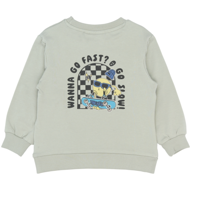 The New Siblings sweatshirt Stan aqua gray