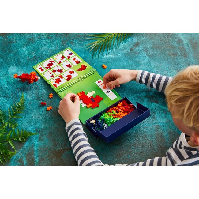 Plus Plus Activity Pad - Dinosaurs ( 125 stukjes )