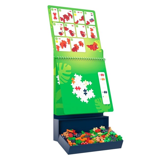 Plus Plus Activity Pad - Dinosaurs ( 125 stukjes )