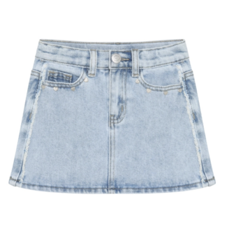 Daily7 Daily7 denim skirt light blue denim