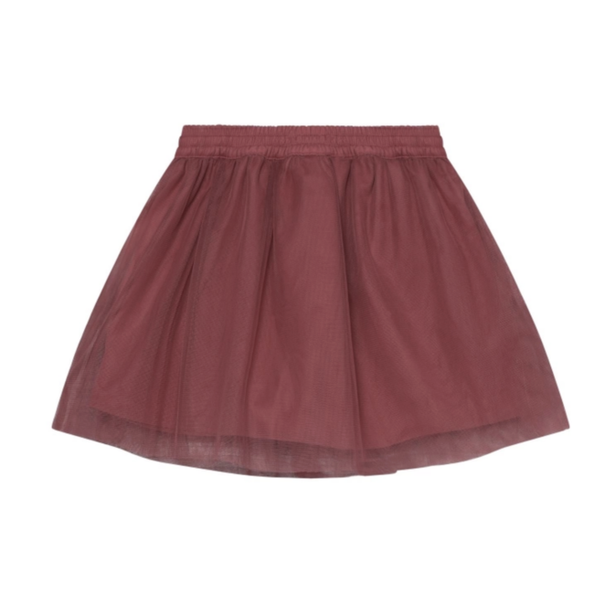 Daily7 tule skirt heather rose