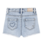 Daily7 denim shorts heart blue denim