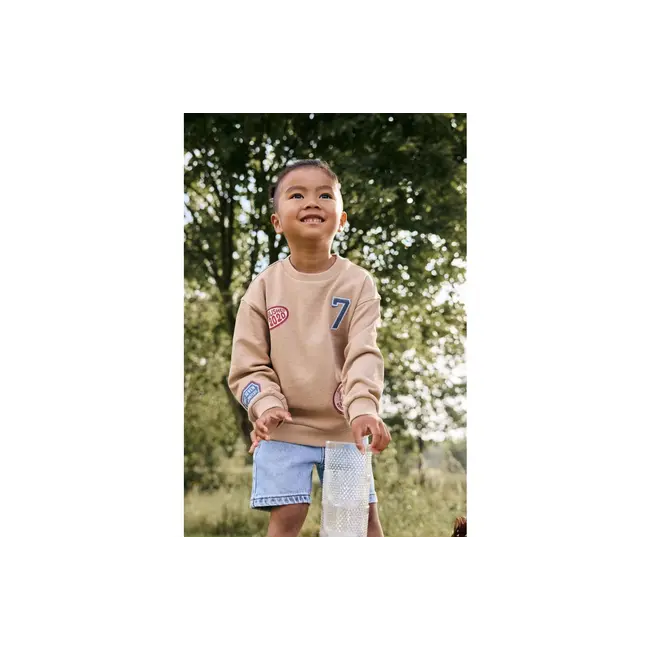 Daily7 denim baggy shorts blue denim