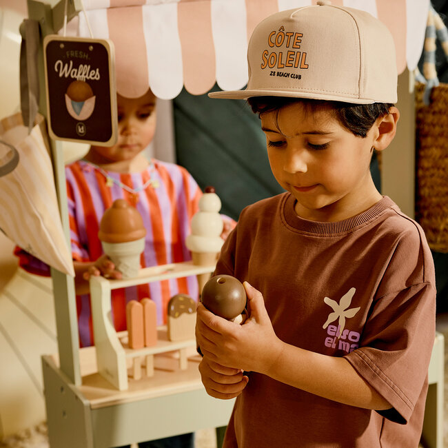 Z8 mini shirt Dez blush brown