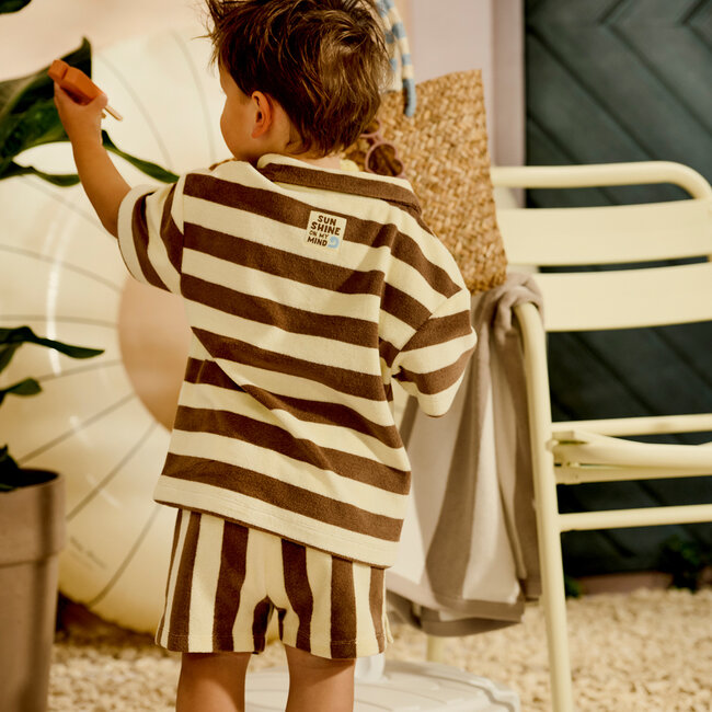 Z8 mini polo Louie silly citron / nutshell