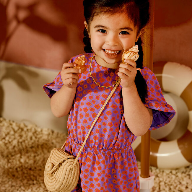 Z8 mini jurk  Emilie pretty purple