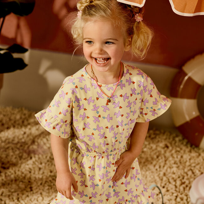 Z8 mini jurk Leya silly citron