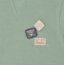 Daily7 t-shirt basic badge green milieu