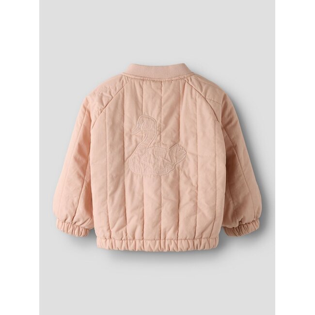 Lil' Atelier bomber jacket NBFlio  cameo rose swan