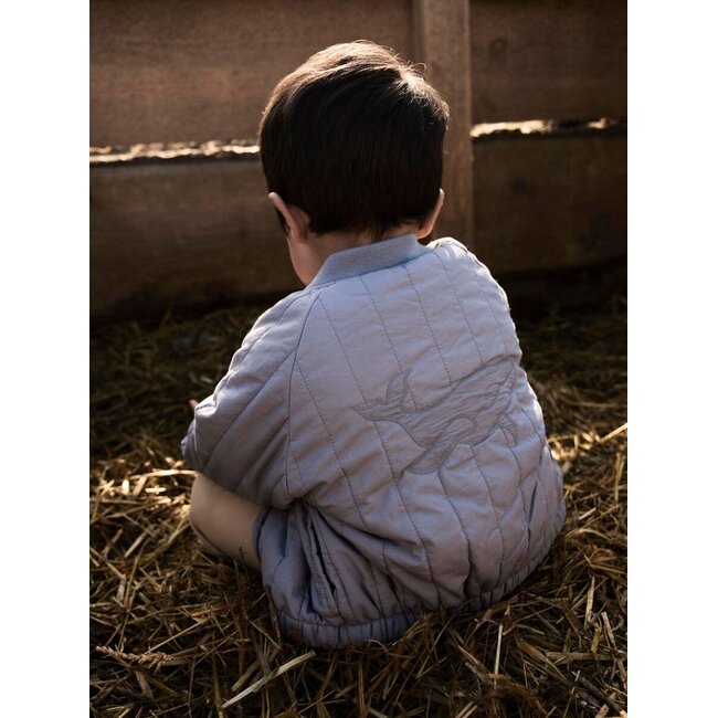 Lil' Atelier bomber jacket NBFlio  tradewinds whale