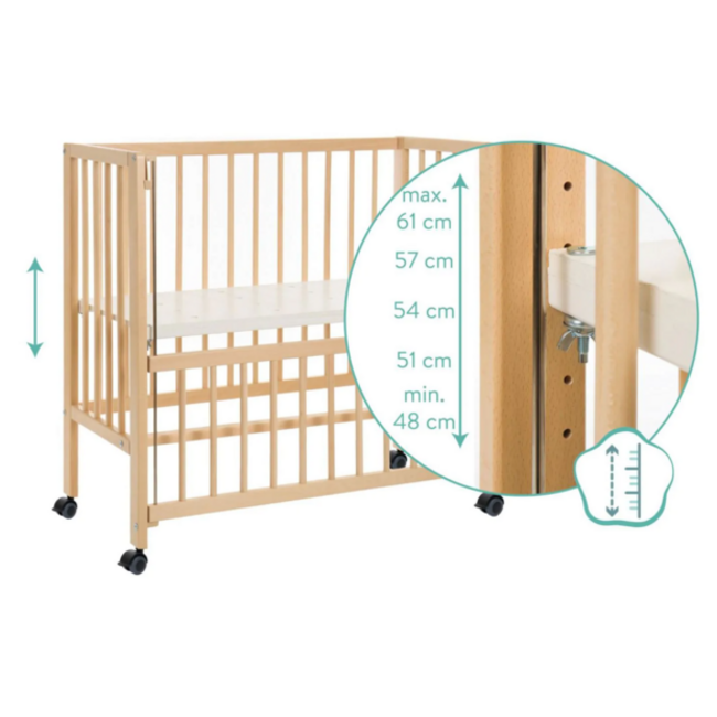 TiSSi co-sleeper incl. matras