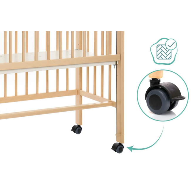 TiSSi co-sleeper incl. matras