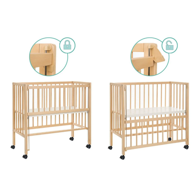 TiSSi co-sleeper incl. matras