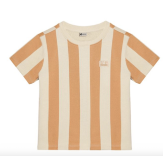 Daily7 Daily7 t-shirt big stripe sandstone