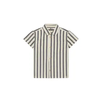 Daily7 Daily7 shirt stripe cotton thunderstorm