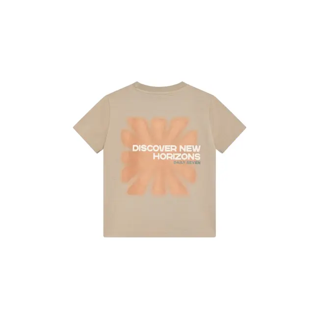 Daily7 t-shirt backprint tuffet