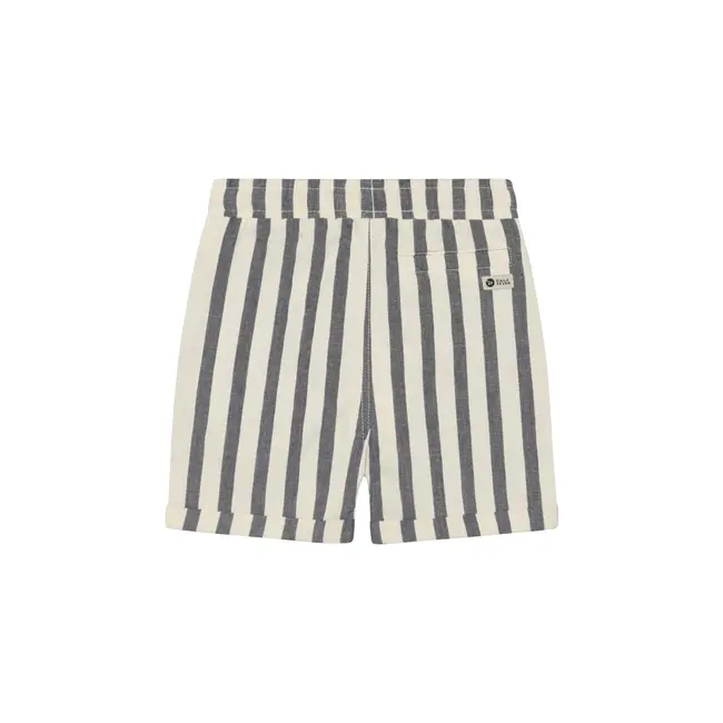 Daily7 cotton stripe shorts thunderstorm