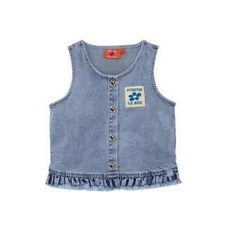Z8 kids Z8 kids Gilet Cateleya blue denim