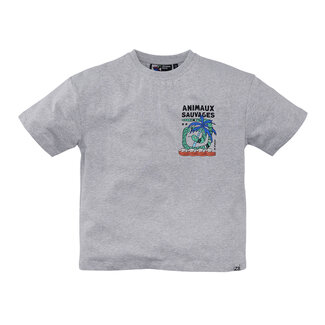 Z8 kids Z8 kids shirt Rix grey melange