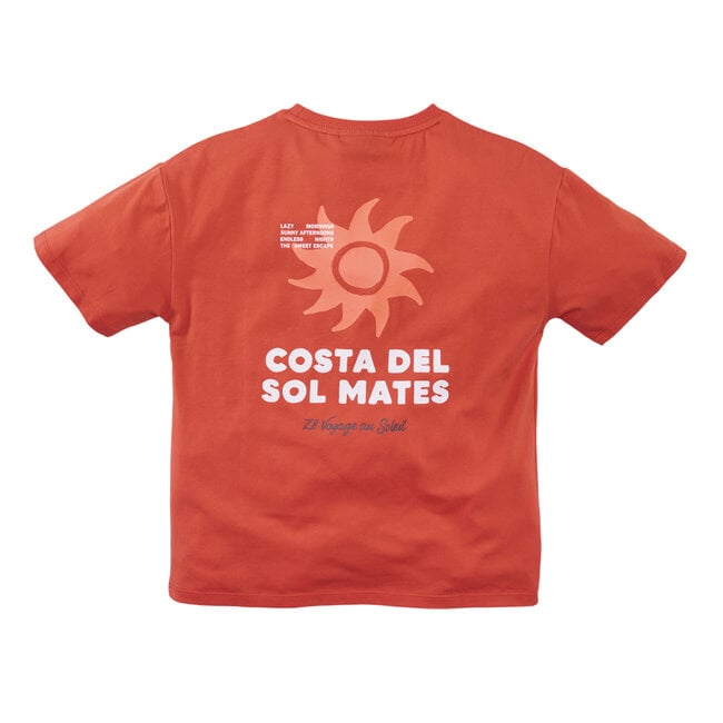 Z8 kids shirt Caz vibrant flame