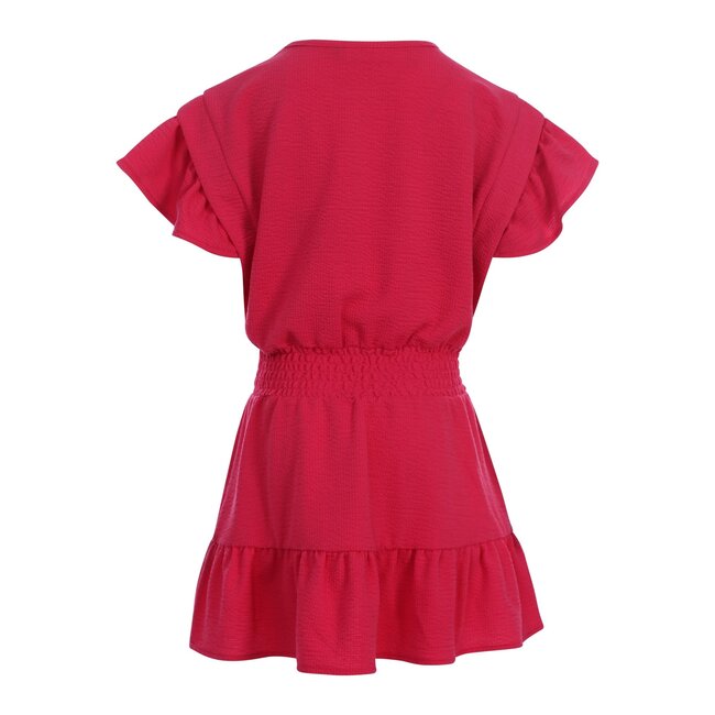 Looxs little dress ss warm pink