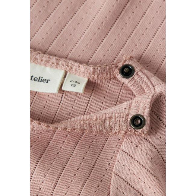 Lil' Atelier romper NBFFalina misty rose