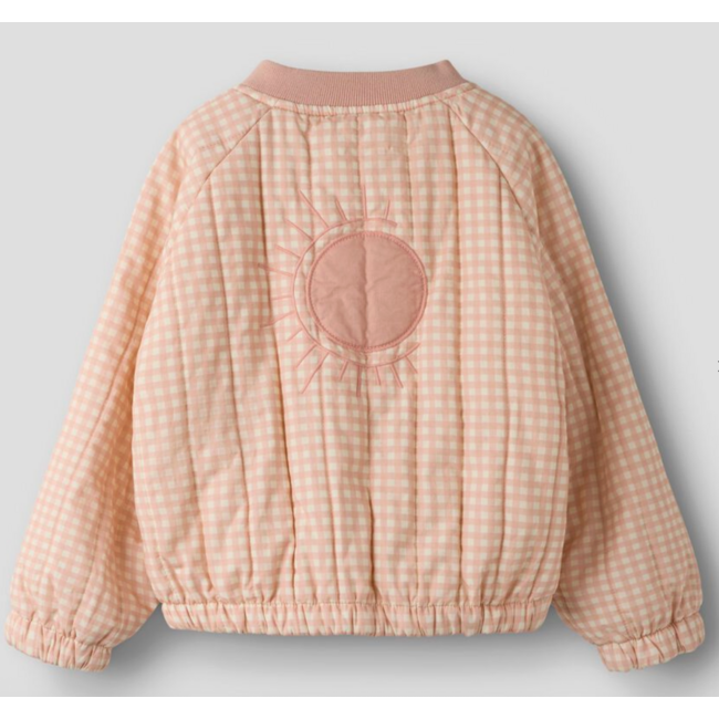 Lil' Atelier bomber jacket NMFLarose  cameo rose