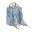 Lassig Mini square backpack Pattern party blue